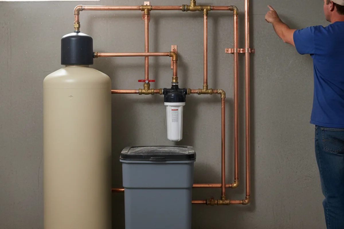 Whole-house water treatment system installed in Sumner